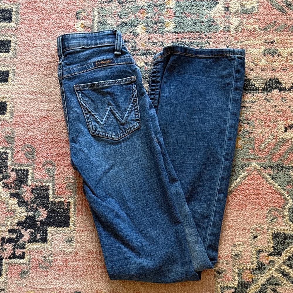 Wrangler Straight Leg Denim Jeans